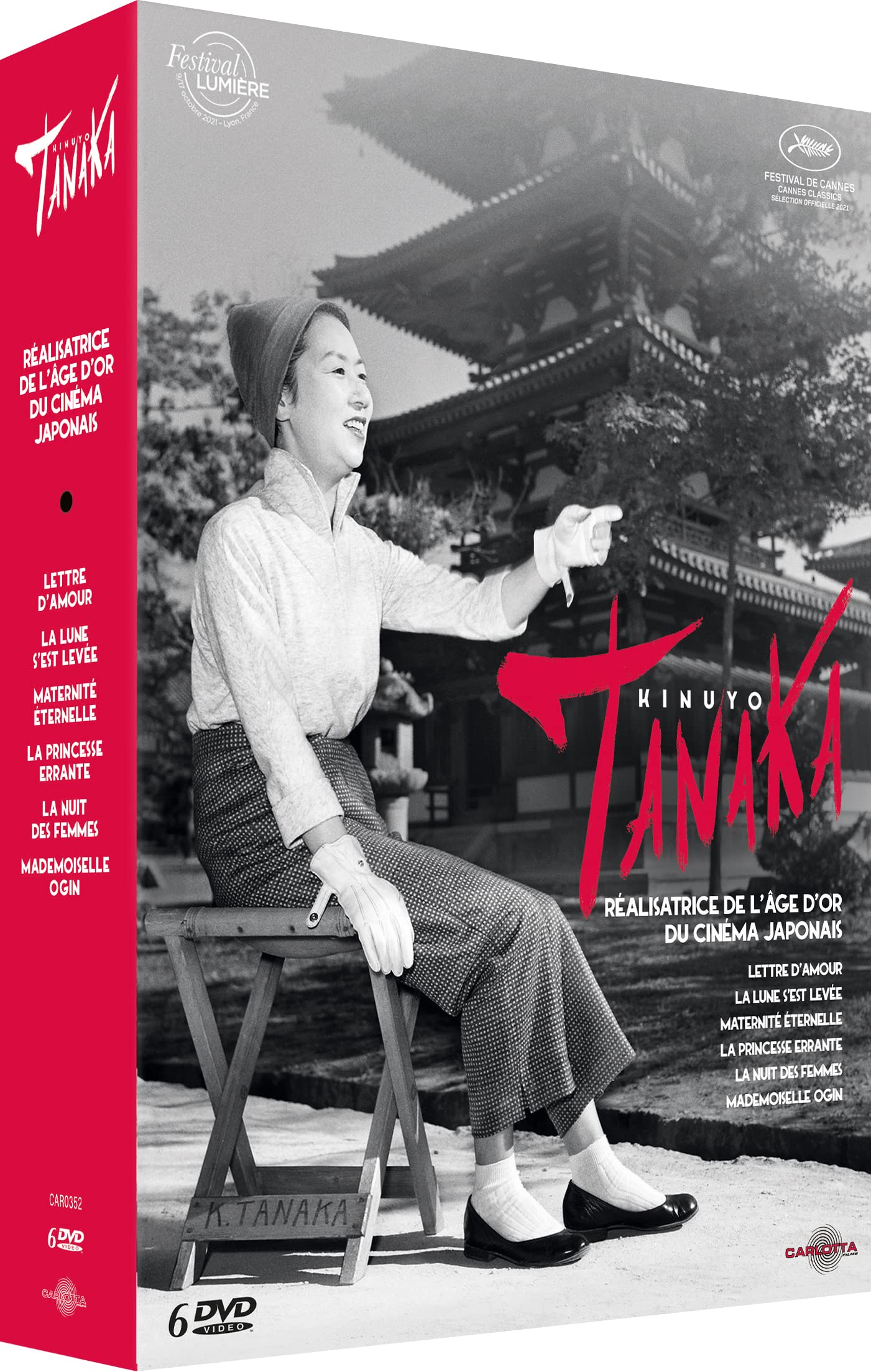 Kinuyo Tanaka, réalisatrice de l'âge d'or du cinéma japonais-6 DVD+Livret [HD DVD]