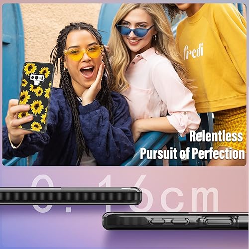 Miniatura 6 de Toycamp Funda para Samsung A52 (también para Samsung A52s caso), bonito diseño de girasol divertido para mujeres y niñas para Galaxy A52 5G, bonita