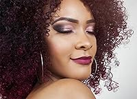 Vista 3 de Peine afro Pick para cabello rizado con púa de metal, peine de dientes anchos para rizos (estilo A)