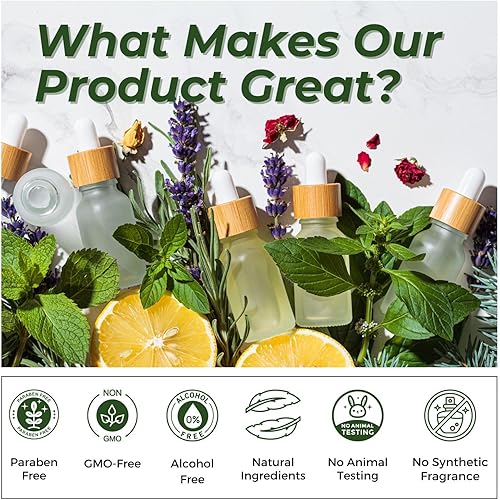 Miniatura 2 de Juego de aceites esenciales (Eucalipto, lavanda, citronela, menta, árbol de té, naranja) para difusor, piel tópica, cuerpo, fragancia natural para