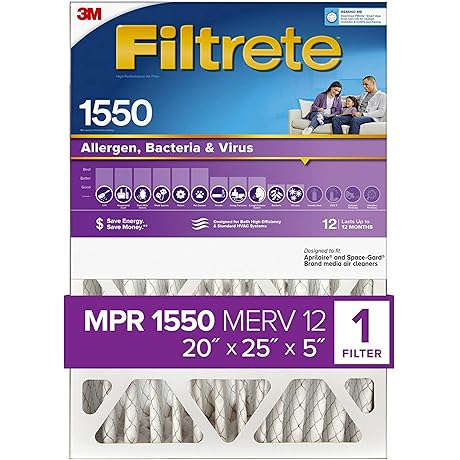 Filtrete 20x25x5 Air Filter