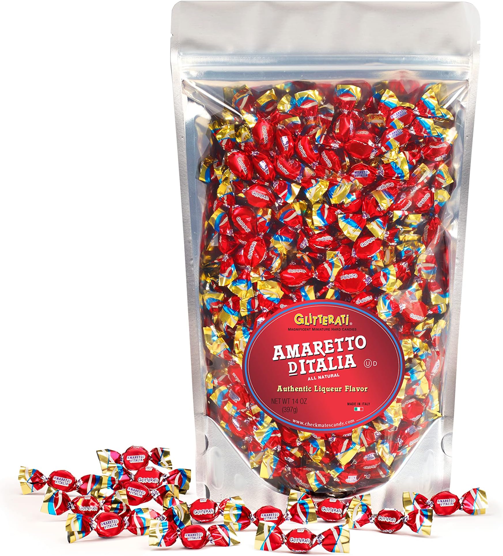 Chipurnoi Glitterati Tropical Fruit 1lb Hard Candy