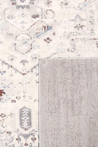 Miniatura 5 de Pasargad Home Turkish Efes Design MultiL. Blue Area Rug for Living Room, Bedroom, Home Dining- 5' 0" X 8' 0"