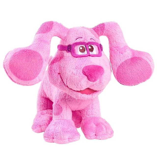 Foto 8 de 8 de Famosa- Peluche básico de Blues Clues, tamaño 19 cm, Color Magenta, para Todas Las Edades (BLU00110)