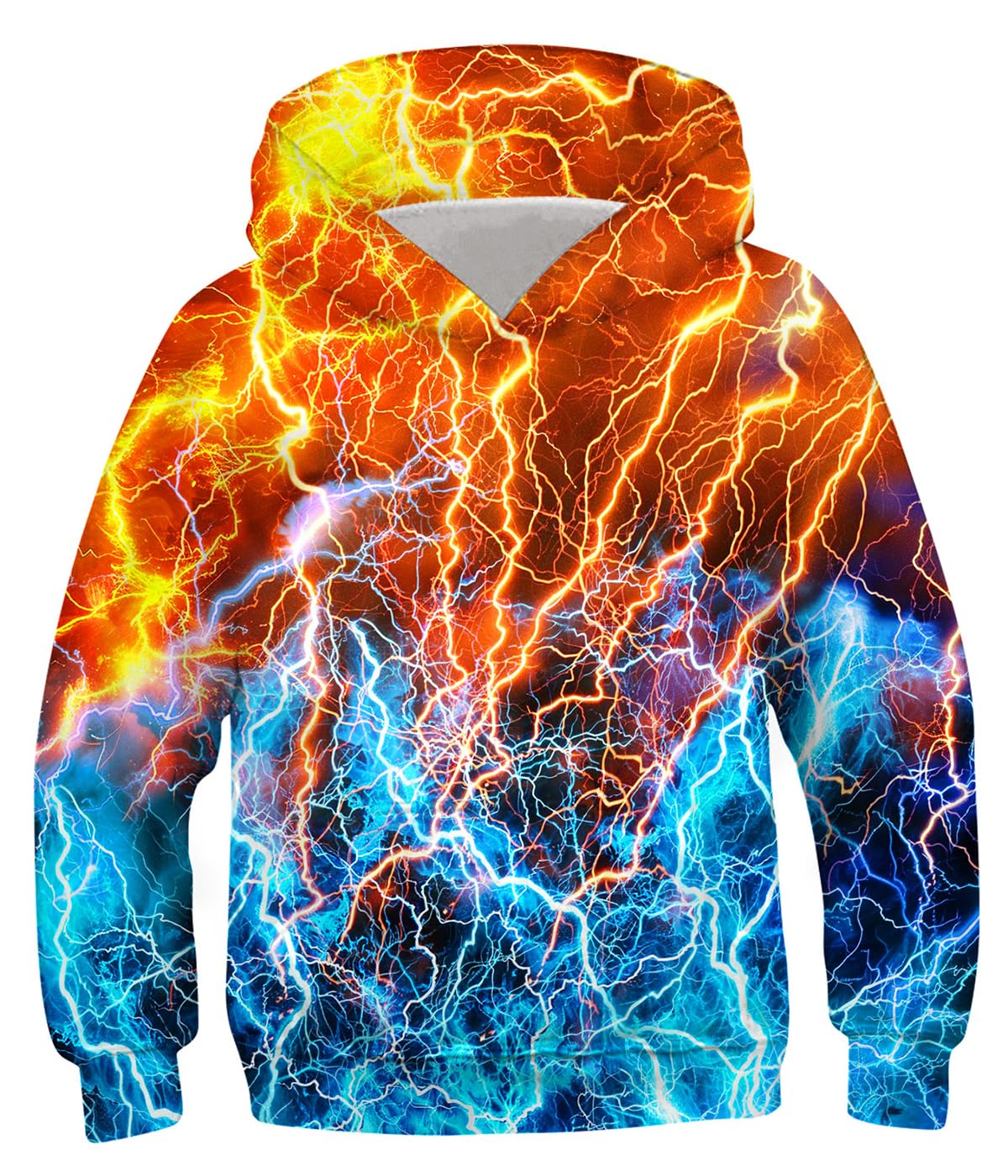 TUONROAD Boys Hoodies 3D Graphic Sweatshirt Lightweight Pullover 6-16T cool
