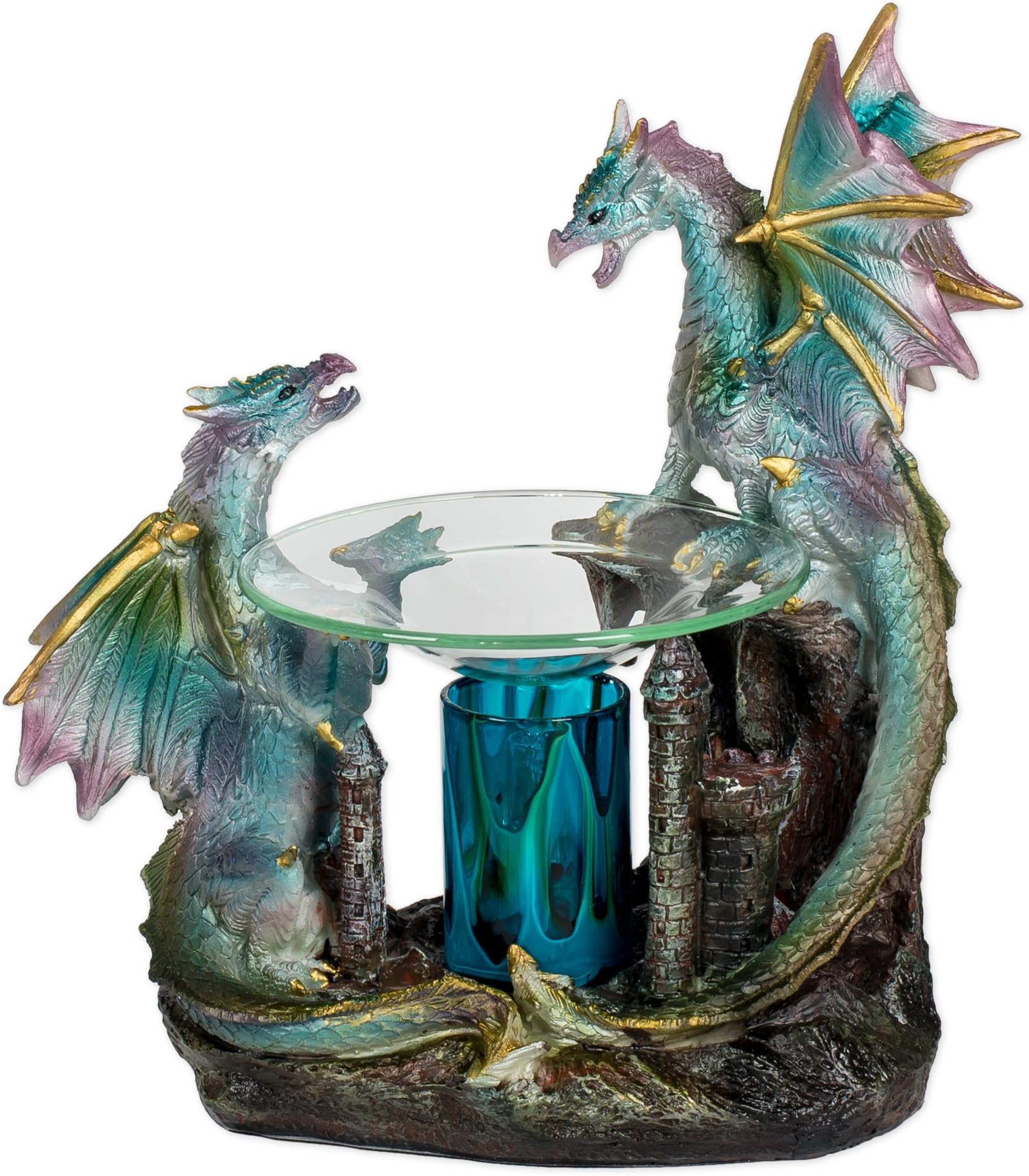 Dragon Polyresin Oil Warmer with Dimmer