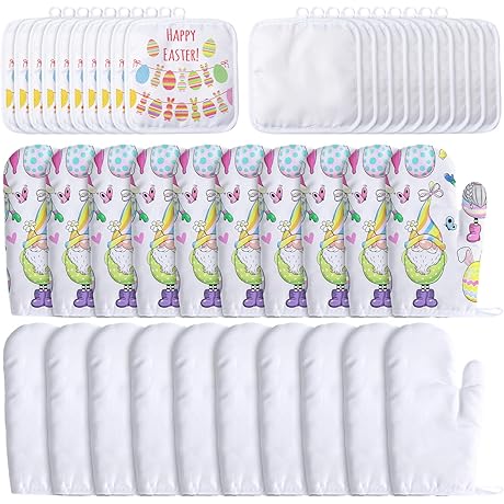 30-Piece Sublimation Pot Holders Set