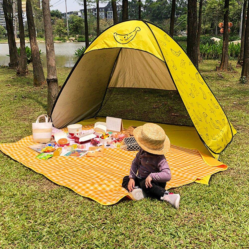 Tente De Plage, Abri, Ombre De De Plage Légère, Cabane De Canopée pour Bébé Portable, Tentes De Plage -up Automatique pour Les Enfants
