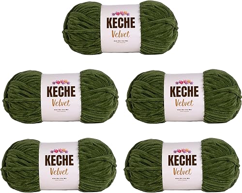 Vista 69 de Hilo de terciopelo Keche para crochet, suave chenilla voluminosa para bebé, manta Amigurumi, 100 gr (121 m) - Turquesa