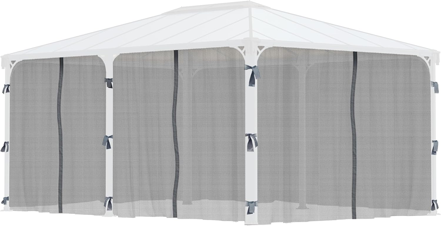 Palram - Canopia Milano 4300/Martinique 5000 Gazebo Netting