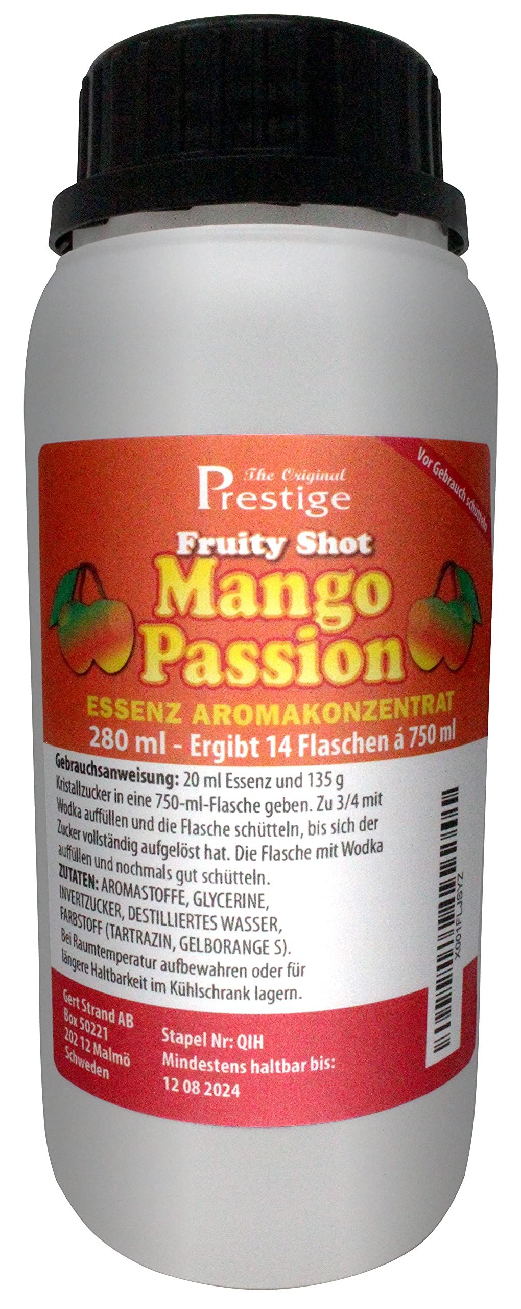 Bild der Mango-Passionsfruchtlikör-Essenz