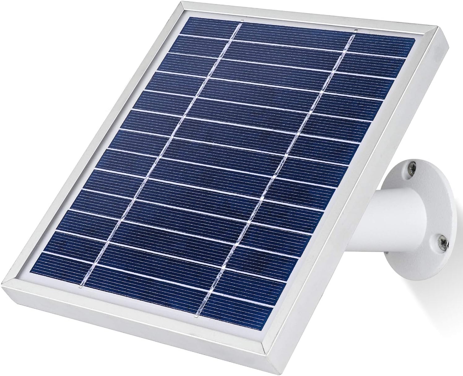 iTODOS Solar Panel Compatible with Arlo Pro and Arlo Pro 2, 11.8Ft Outdoor Power Charging Cable and Adjustable Mount,Not for Arlo HD,Arlo Ultra and Arlo Pro3(Silver)