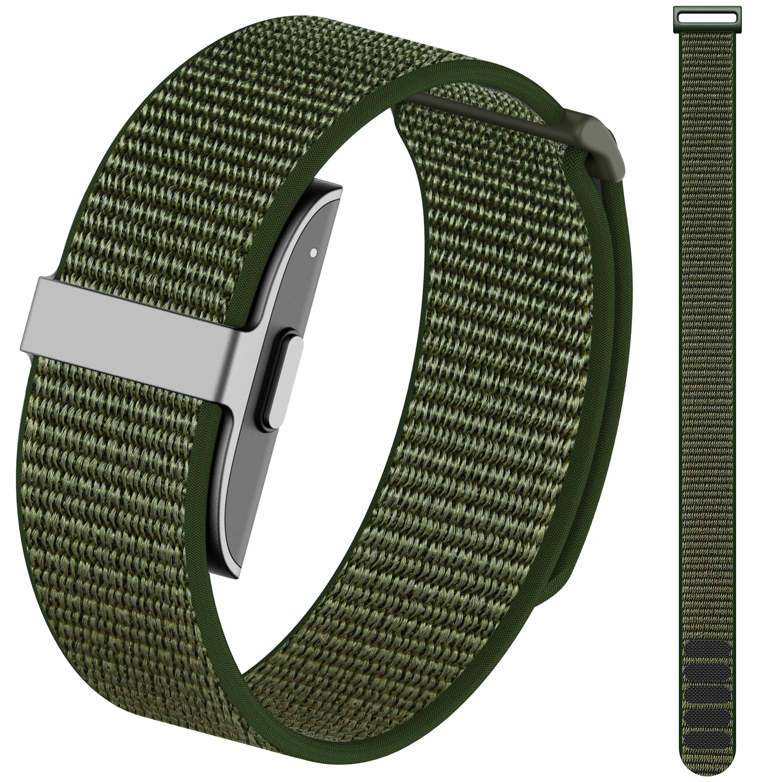 Nylon Loop Sport Replacement Bands Compatible with Hume Health Band, Soft Breathable Adjustable Wrist Band for Hume Band Replacement Strap Wristband for Fitness Tracker Women Men