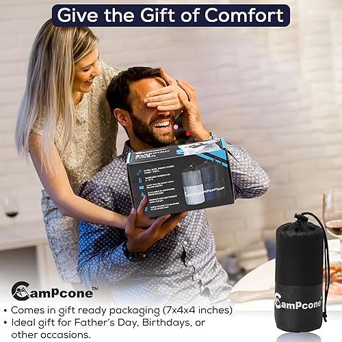 Miniatura 7 de Forro de saco de dormir sedoso para clima fríocálido, sábanas de viaje XL para hotel de 85 x 52 pulgadas, saco de dormir ligero con cremallera y