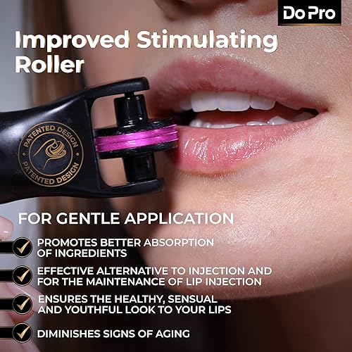 Miniatura 2 de Gentle Lip Lift Stick Boost-In - Barra de refuerzo con rodillo estimulante antienvejecimiento, barra de labios con ácido hialurónico, colágeno,