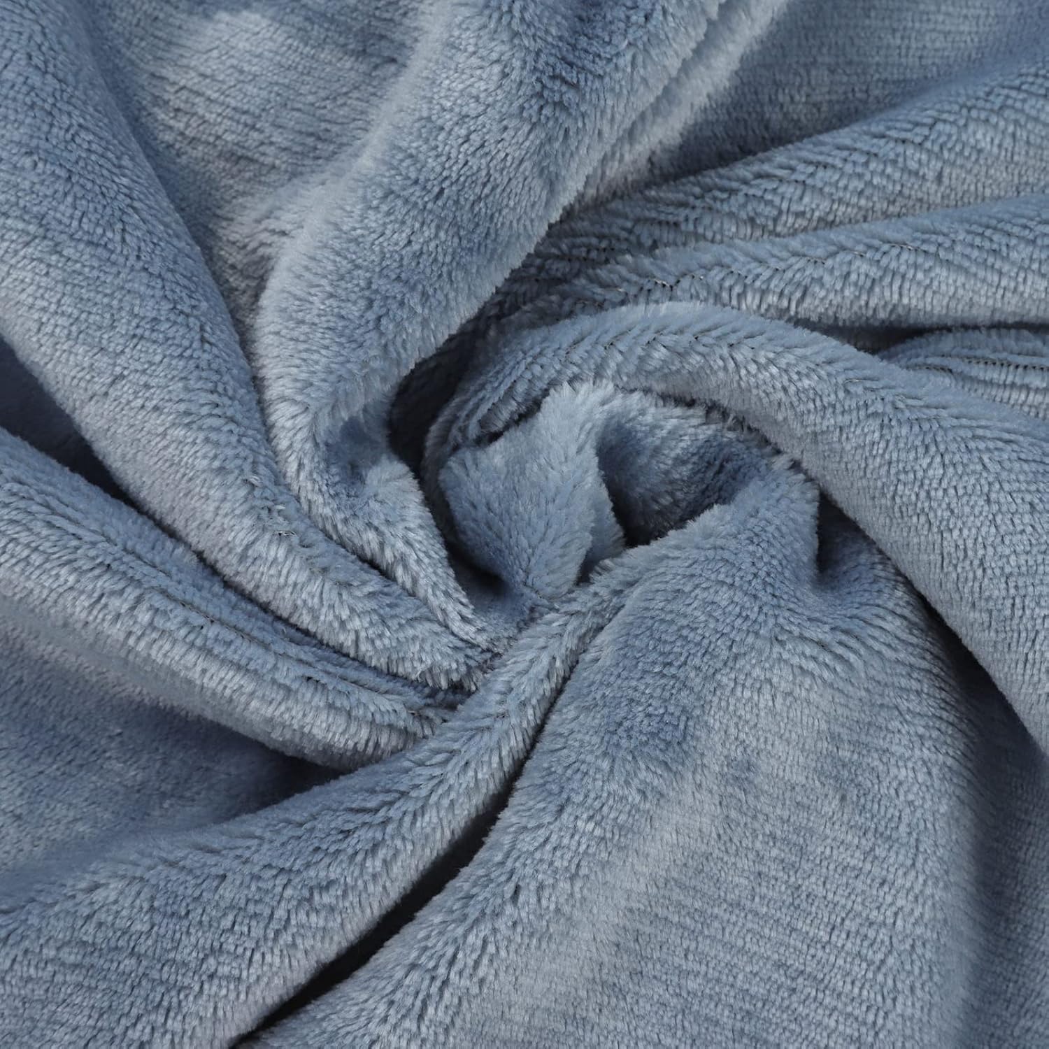 USB Heated Blanket Fast Heating USB Heated Swaddle Blanket Machine Washable Portable Soft Car Camping Home Car Wrap (Grey Blue)