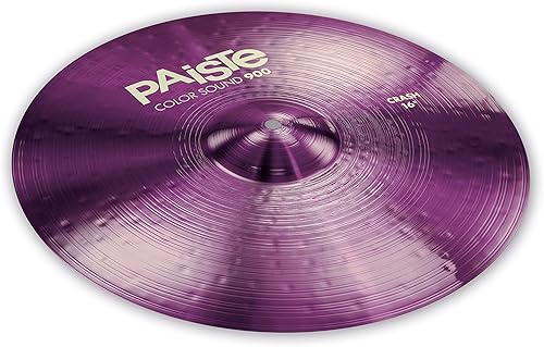 Paiste 16 pulgadas Color Sound 900 Purple Crash Platillo