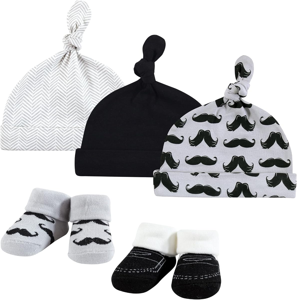 Hudson Baby baby-girls Cap and Socks Set