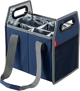 Collapsible 6 Bottle Storage Box Reusable Portable Wine Carrier Case for Tote Bag Moving