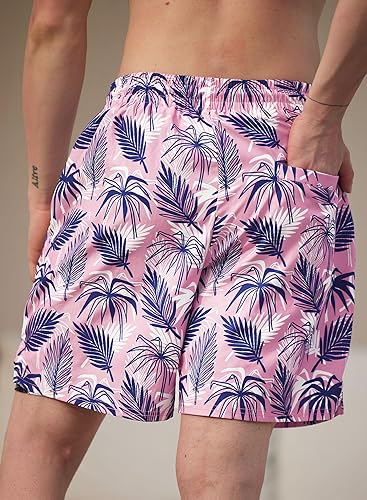 Miniatura 5 de Mainfini Bañador de compresión para hombre, Hoja de coco y plátano