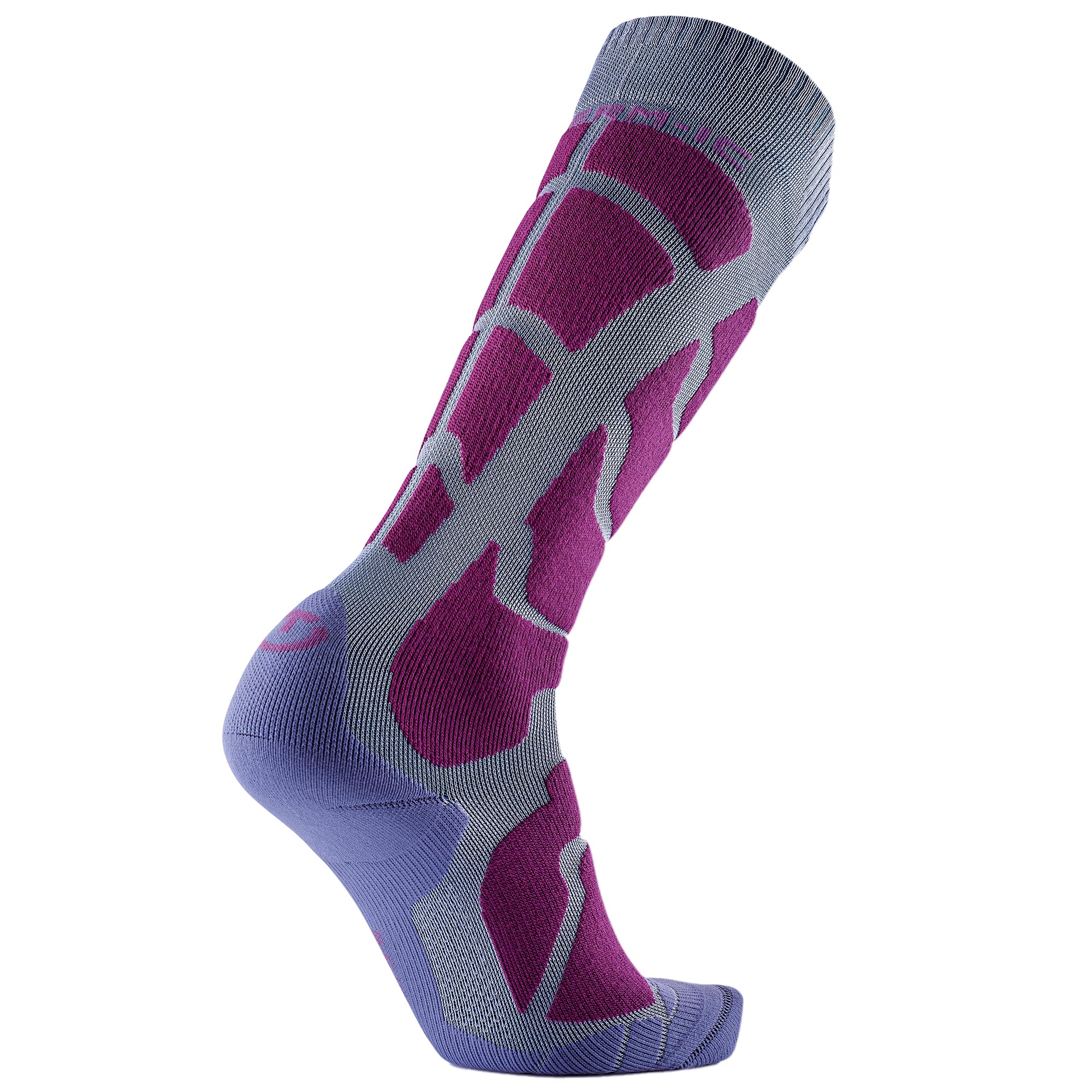 Therm-ic Chaussettes de Ski pour femme, 2 paires, Ski Insulation, Isolation contre le froid, Respirantes et Anti Humidité