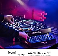 Vista 8 de SoundSwitch Control One - Controlador profesional de iluminación DMX para DJ con 3 meses de acceso al software SoundSwitch y soporte para luces DMX