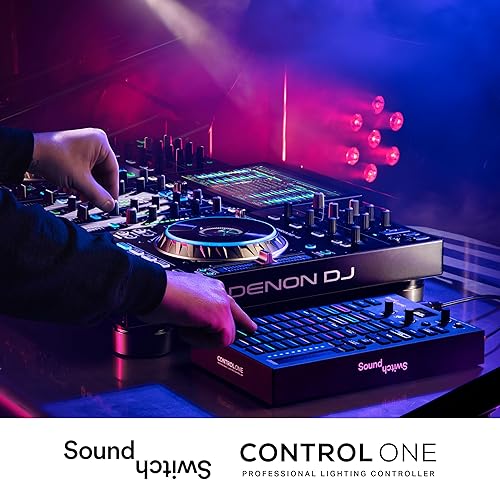 Miniatura 8 de SoundSwitch Control One - Controlador profesional de iluminación DMX para DJ con 3 meses de acceso al software SoundSwitch y soporte para luces DMX