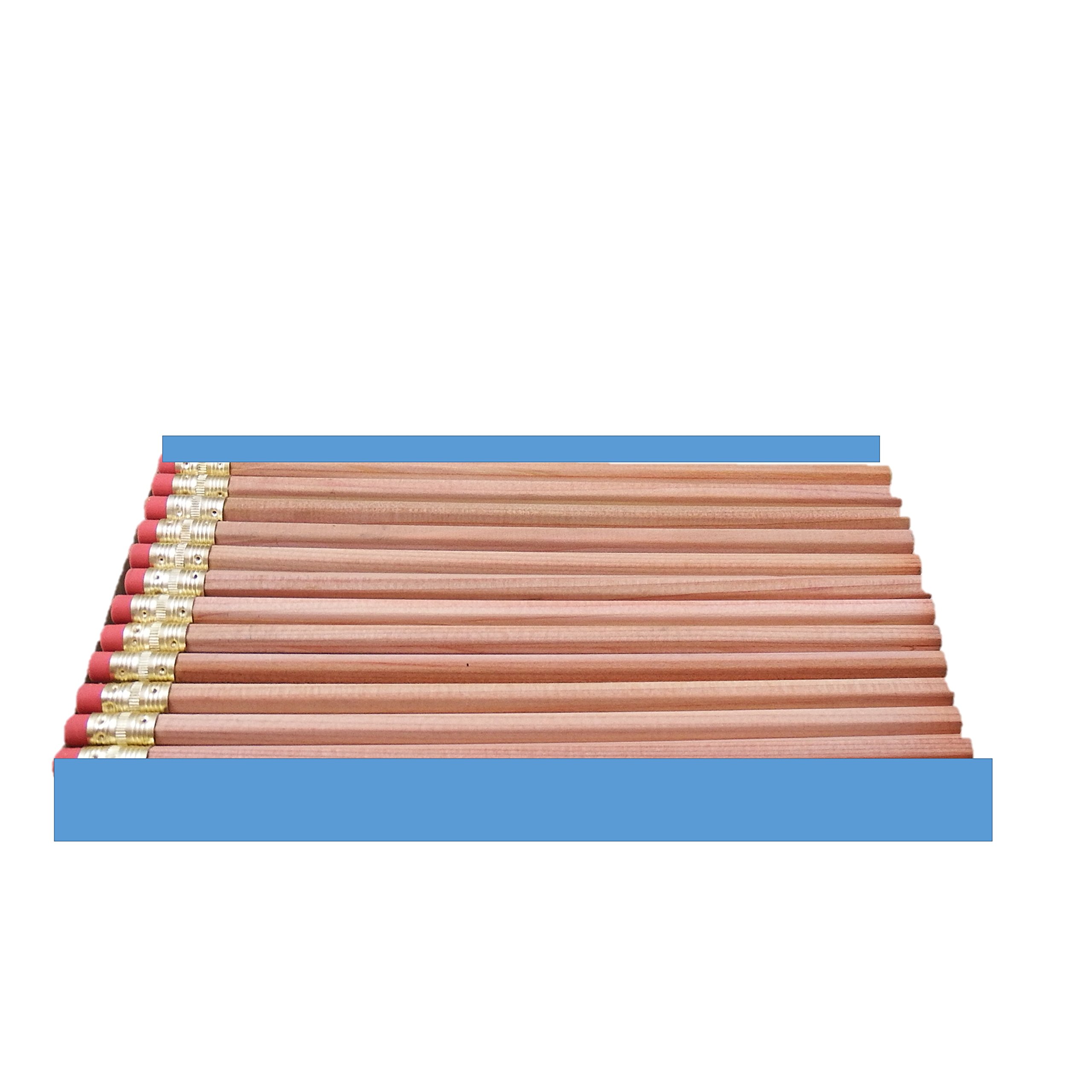 beacon-ridge Moon Products Bare Wood Natural Premium Pencils (12 pencils)