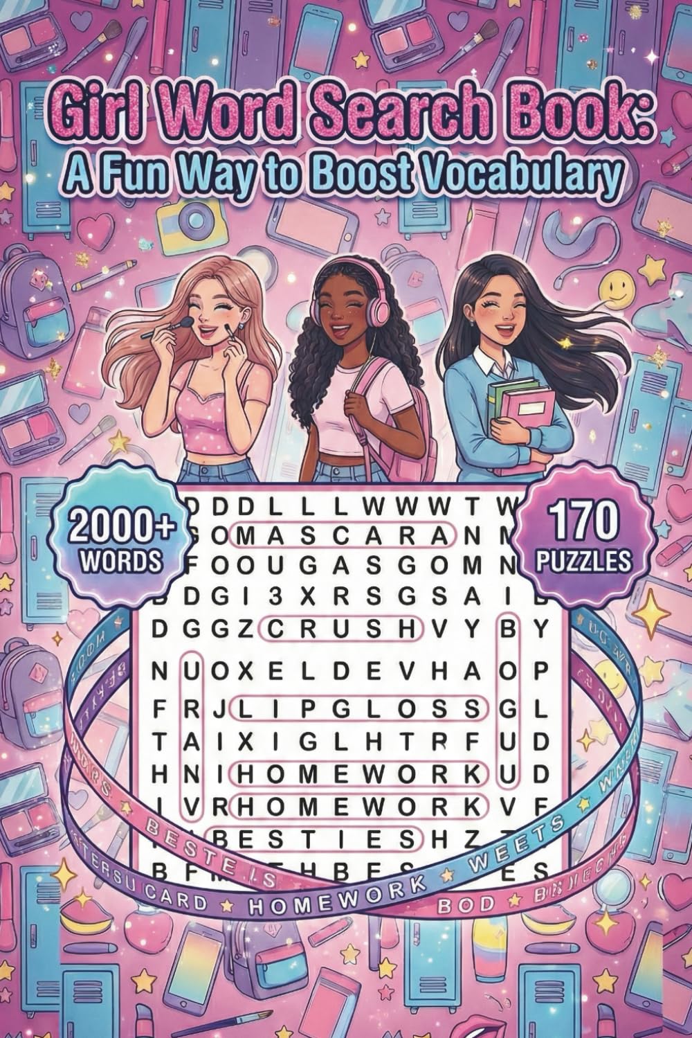 Girl Word Search Book: A Fun Way to Boost Vocabulary and Spelling Skills
