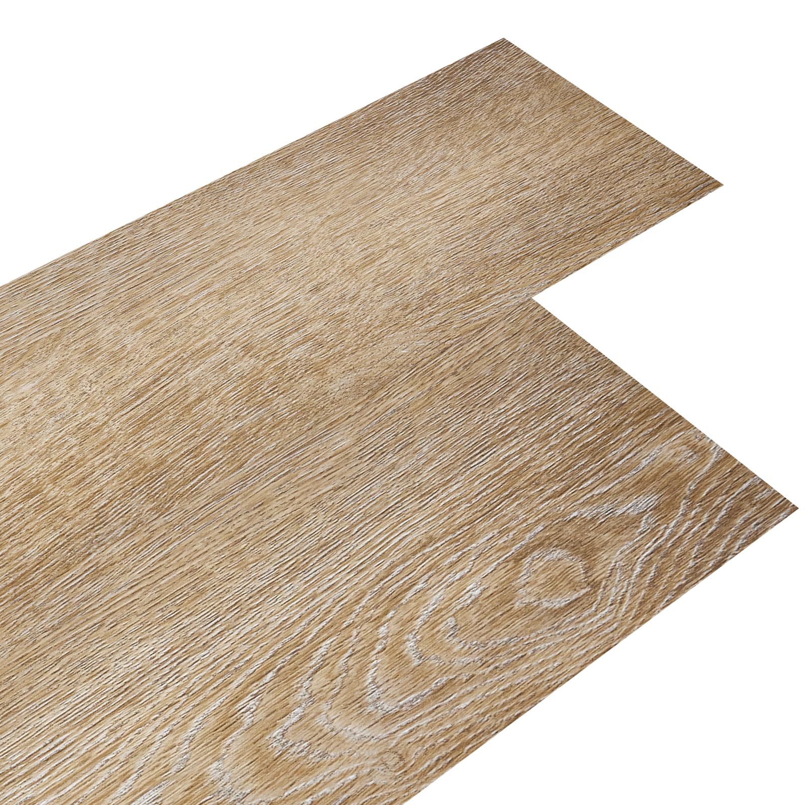 INMOZATA 36Pcs Self Adhesive Vinyl Flooring Planks Floorboard Planks Wood Effect Peel and Stick Tile Waterproof Floor Stickers for Kitchen Bathroom Home Floor Tile (Light Oak) — image 1
