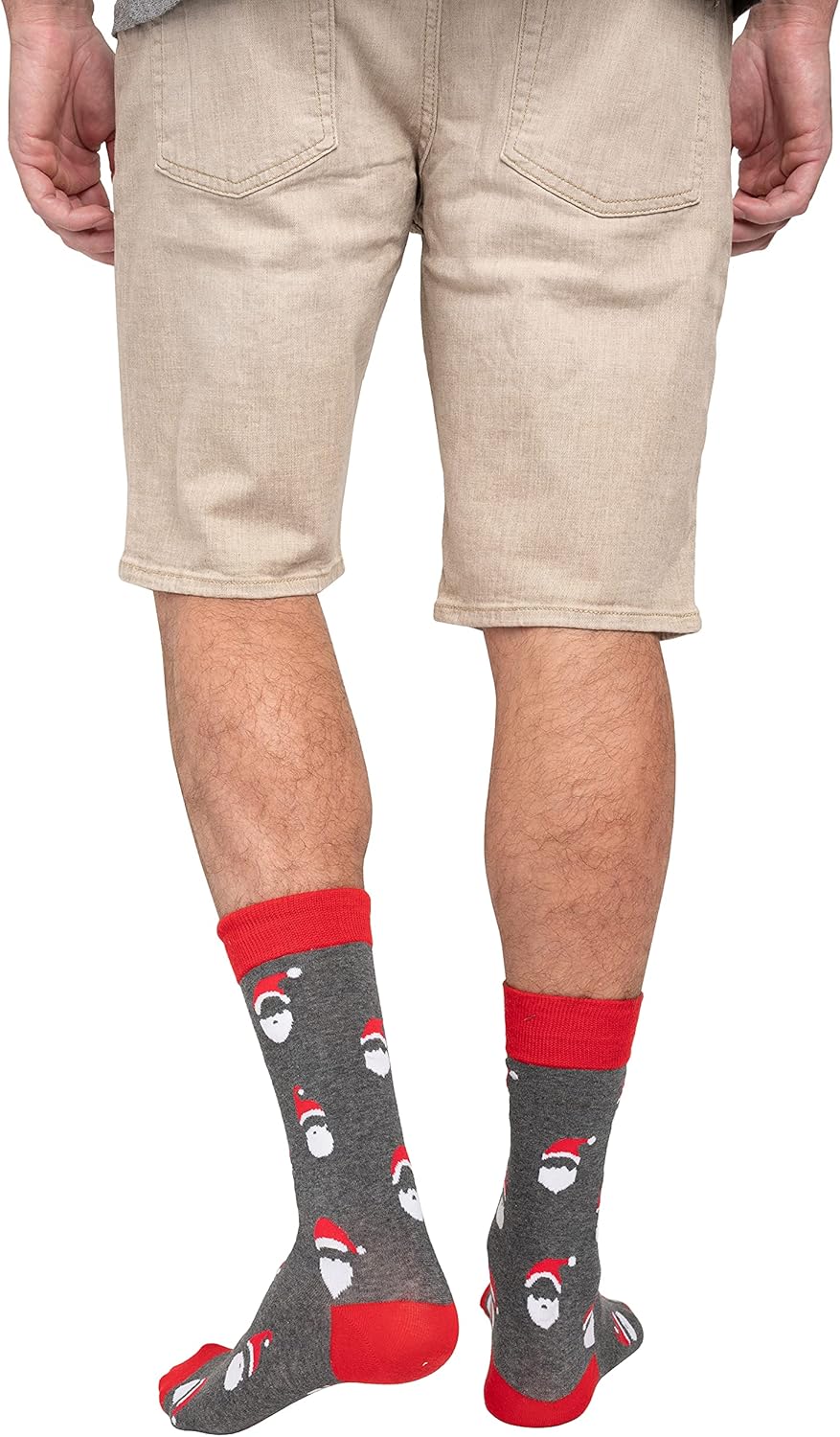 Mens Novelty Socks 2 Pair Set - Christmas Holiday Fathers Day Food - Image 7