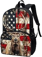 Vista 8 de American Flag Fire Galaxy Pattern Kids Backpack for Boys Girls Elementary Students Bookbag Middle School Bag Lightweight Children Travel Bag