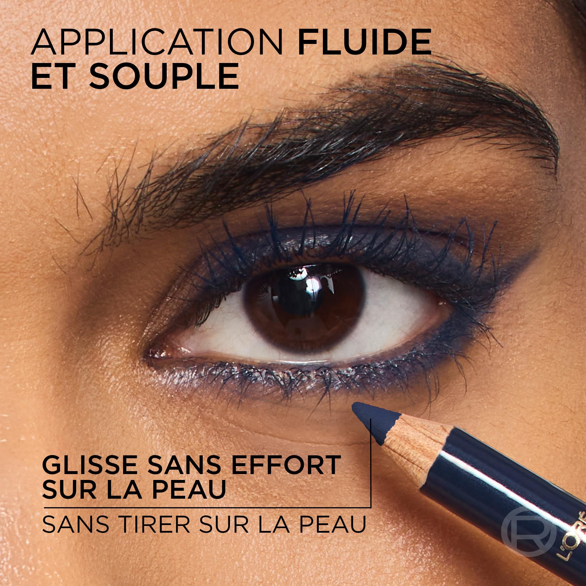 L'Oreal Cosmetics Haute Couleur Göz Kalemi - 130 Blue Suede (2 paketi)