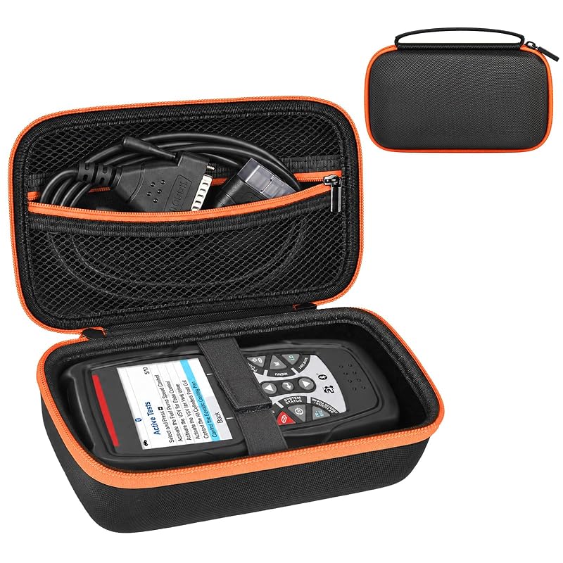 Estojo de transporte ANKHOH em EVA para scanner OBD2 Innova 5610, preto, pequeno