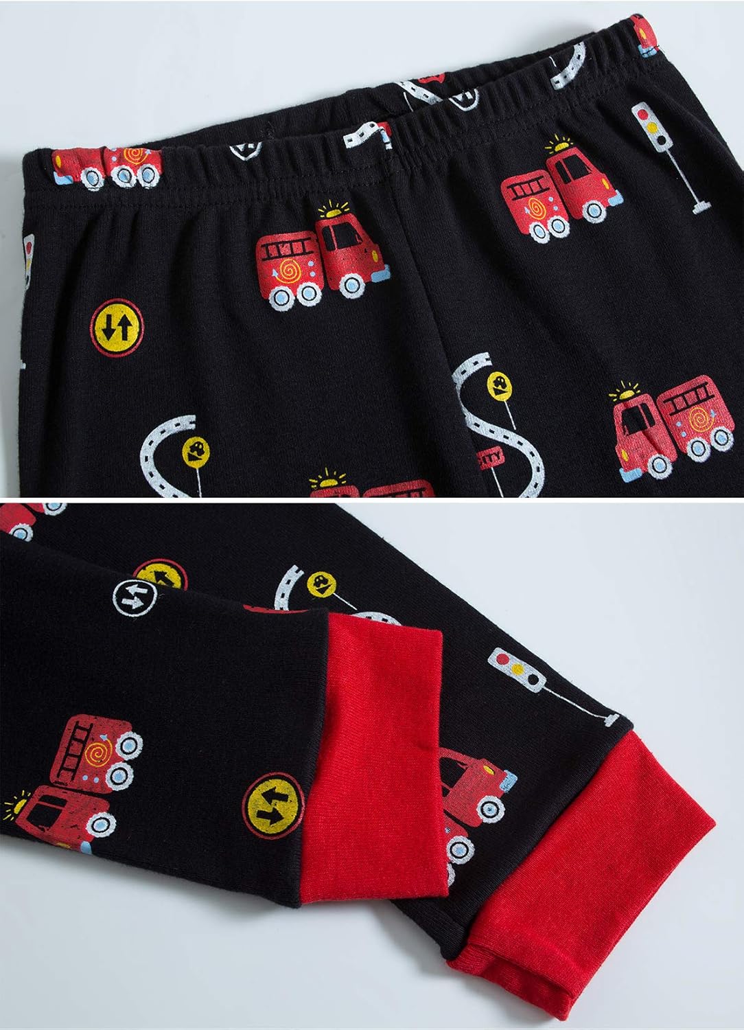 Akyzic Boys Pajamas Planet 100% Cotton Sleepwear Toddler Kids 2 Piece Long Sleeve Pjs 3-10 Years - Image 7