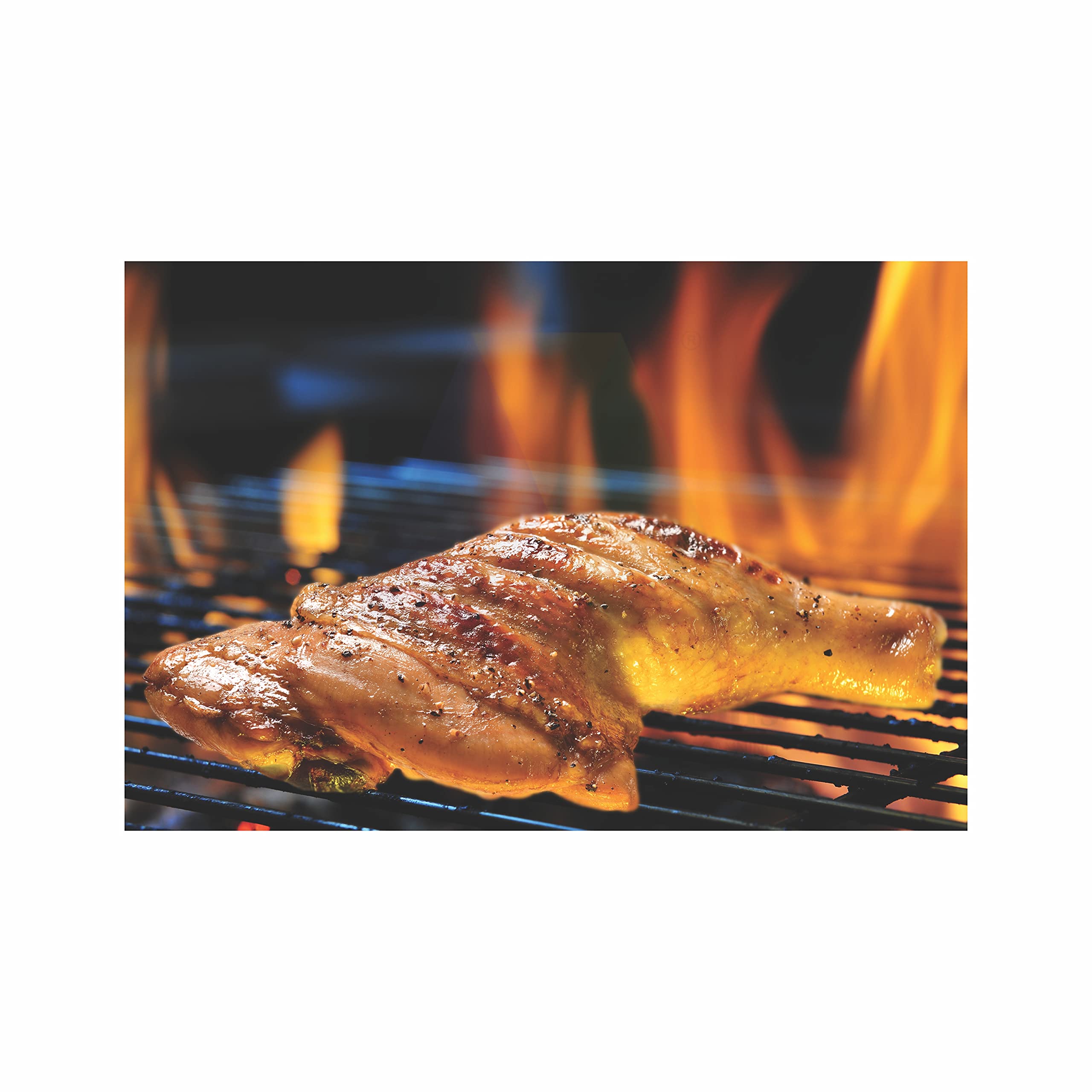 Anne Print Solutions Grilled Chicken Food Wall Poster Without