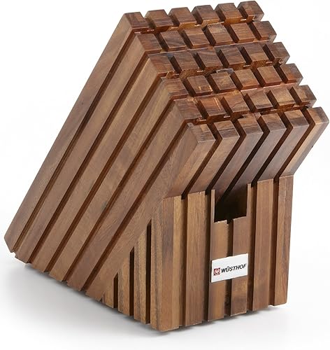 Bloque de cuchillos de gofres de 7