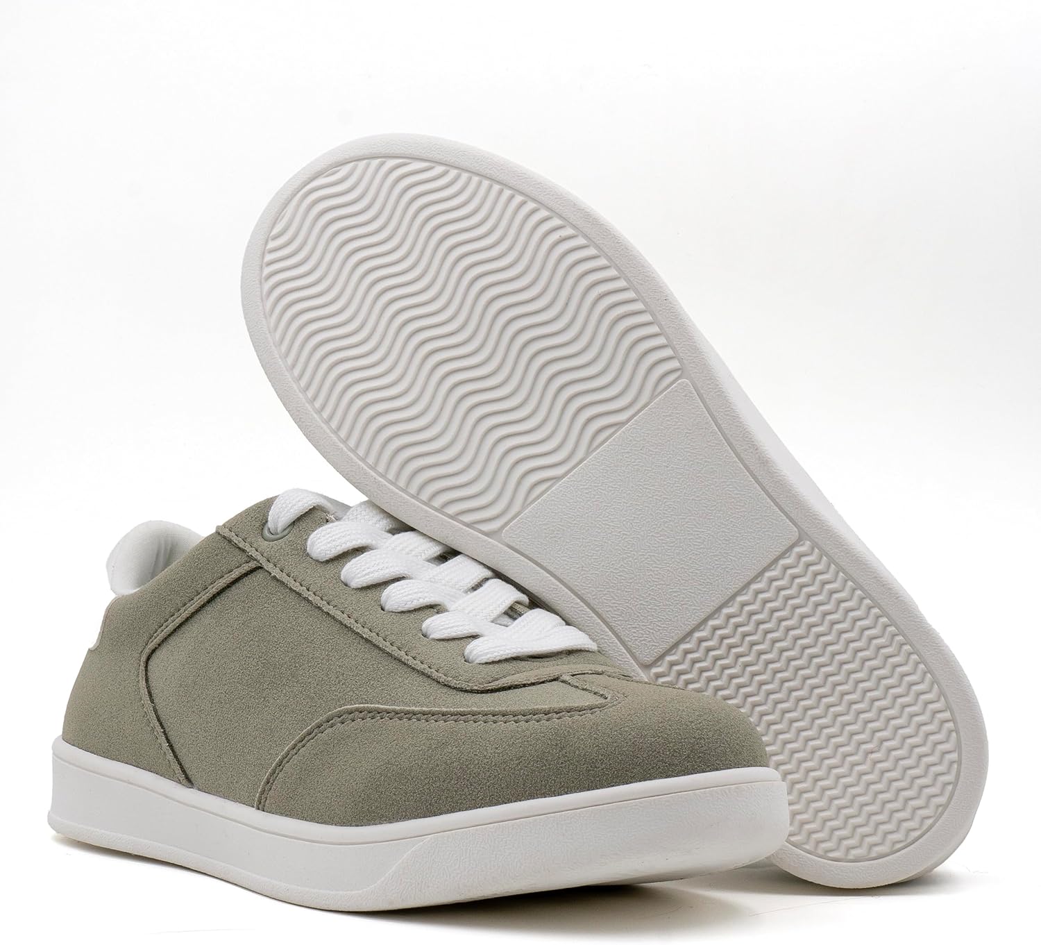 Women's Lace Up Trendy Sneaker Classic Fashion Low Top Walking Shoes - Picture 48 of 109