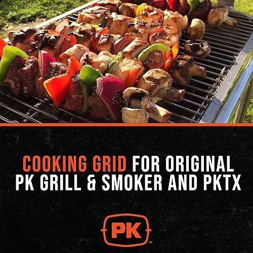 Miniatura 2 de PK Grills Rejilla de parrilla de acero inoxidable, accesorios y piezas de parrilla PK, se adapta a parrillas de barbacoa PK fabricadas 1997-2000,