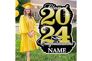 Celebrate Graduation with our 35' Congrats Grad Lawn Sign
