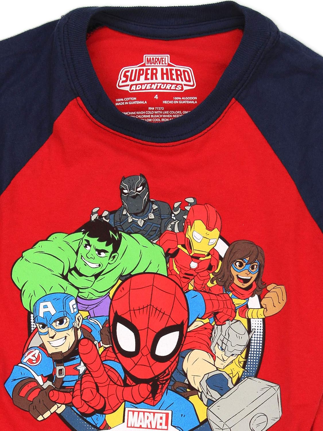 Marvel Super Hero Adventures Boys Toddler Long Sleeve T-Shirt Tee: Clothing, Shoes & Jewelry