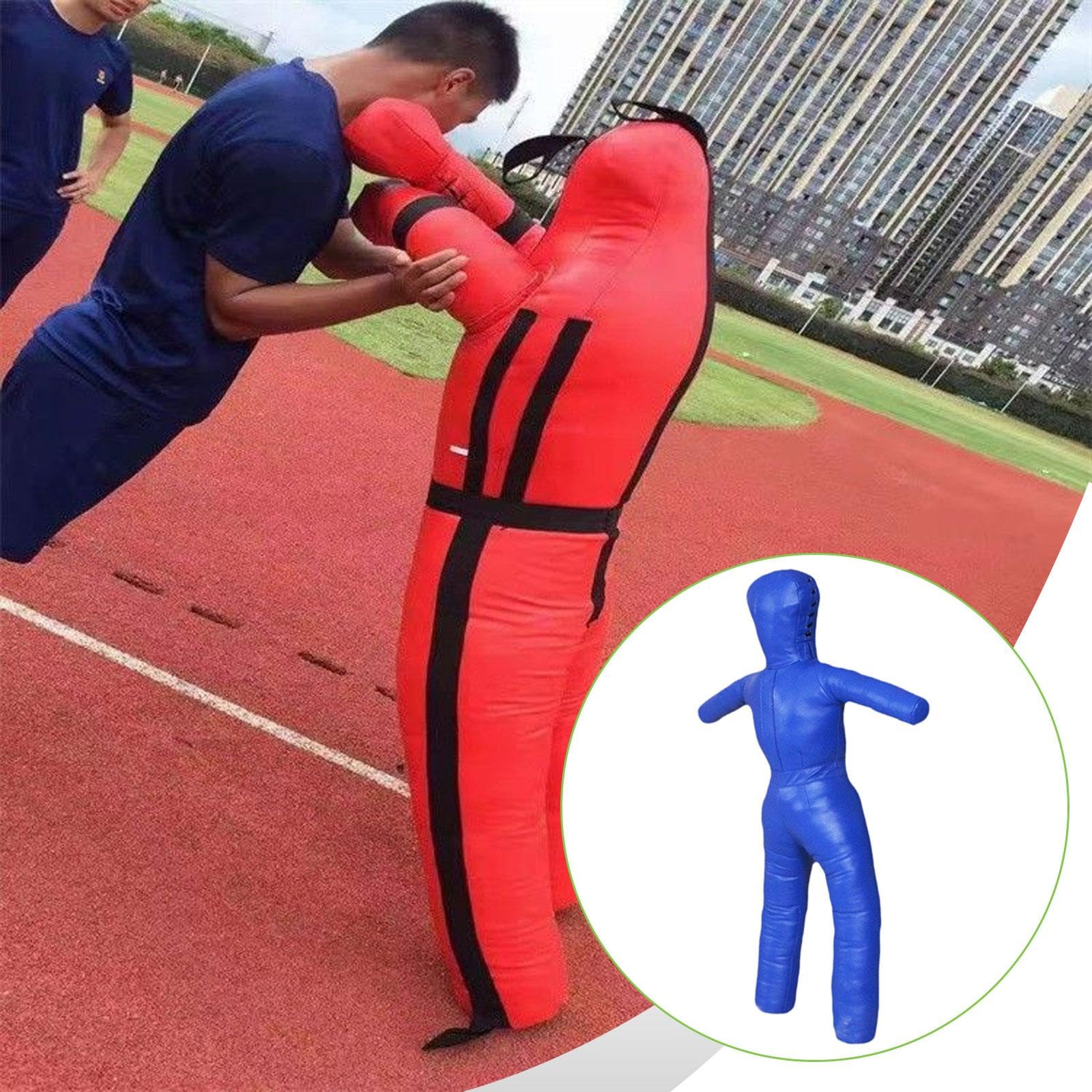 Manichino da Allenamento, Manichino da Boxe, Vuoto, Dispositivo di Allenamento per Taekwondo, Pratico, Manichino in PU, Alto 110 Cm