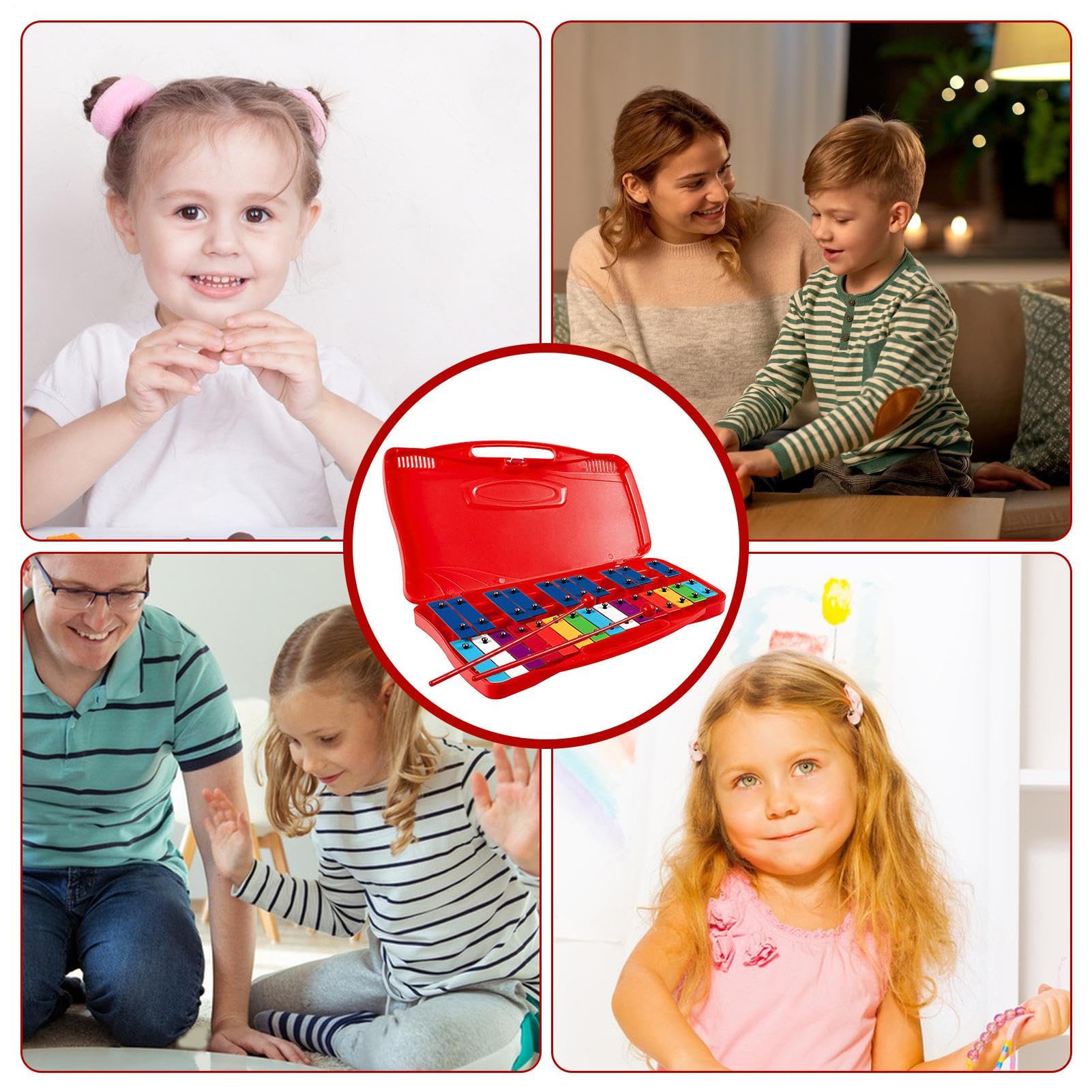 professionale, Glockenspiel cromatico | Strumento professionale per | bambini - Strumento a percussione accuratamente sintonizzato per vacanze, Capodanno, compleanno, Pasqua e Ringraziamento