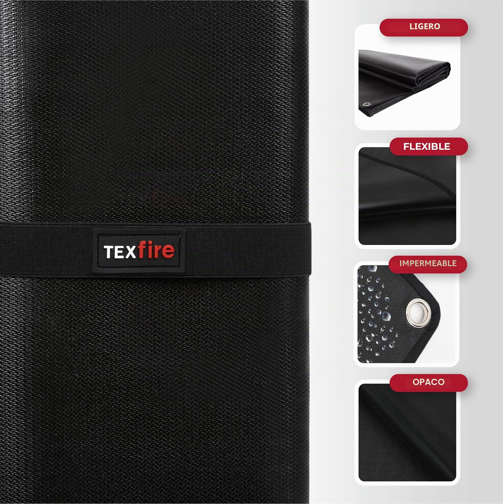 TEXFIRE Manta Soldadura Weld S2 900ºC Corte y Esmerilado