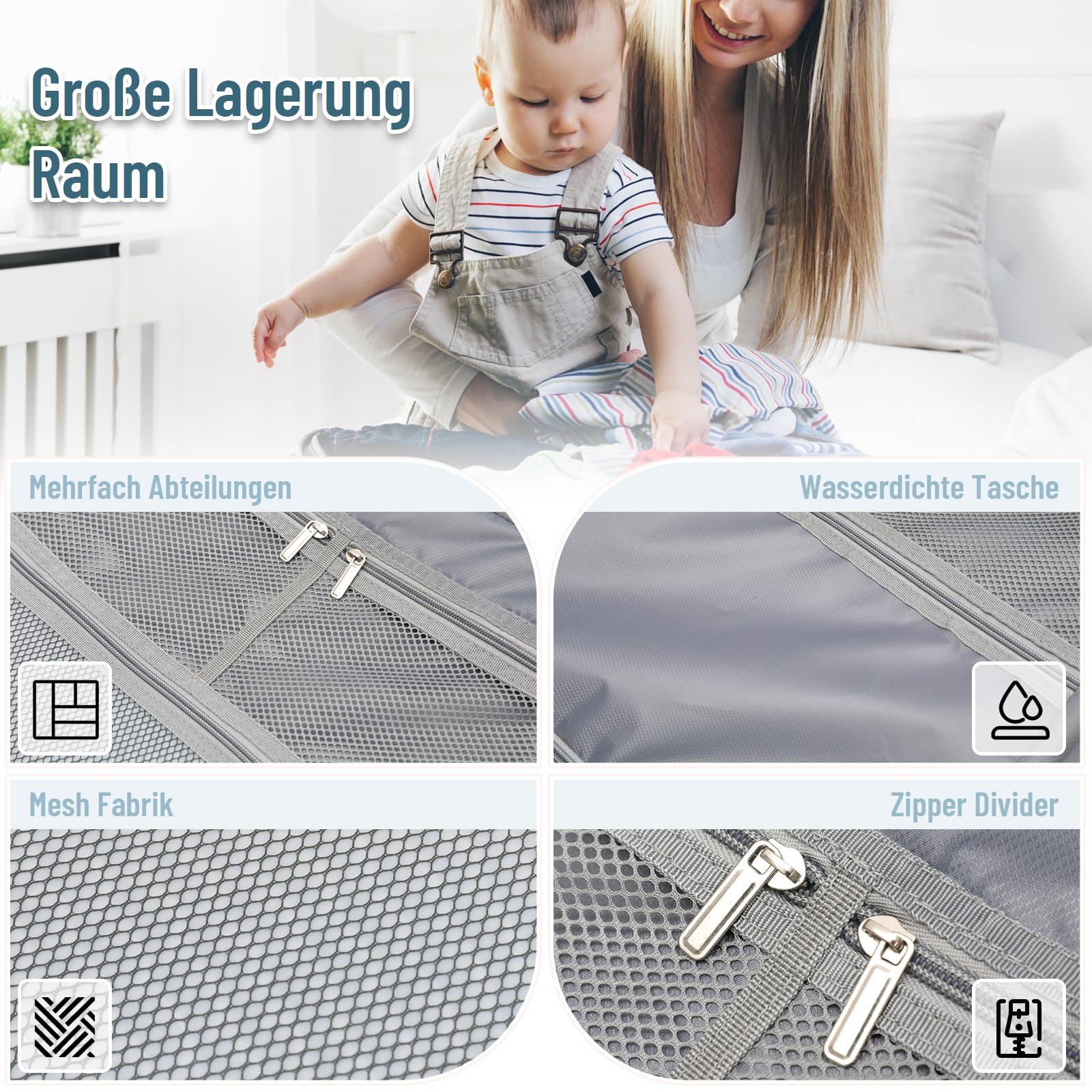 Kinderkoffer mit Sitzfunktion, 20-Zoll Kinderkoffer mit verriegelbaren 4-Spinner-Rädern, 53x35x28cm Schwarzer Hartschalen-Reisekoffer