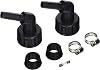 Hydrofarm AACHF1 Active Aqua AACH10, 12 Chiller Fitting Kit, Black