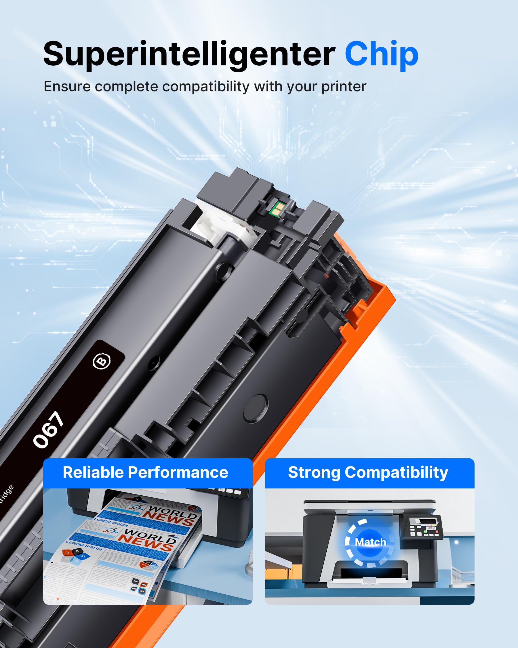 067 067H MF657Cdw Toner Set : Kompatible Für Canon 067 Für Canon I-SENSYS MF655Cdw MF651Cw LBP631Cw LBP633Cdw LBP632Cdw MF653Cdw MF654Cdw MF656Cdw