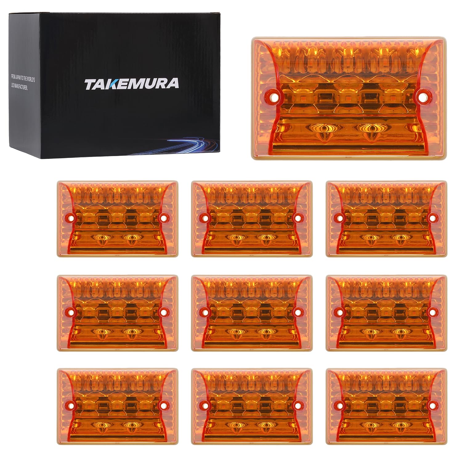 Amazon.co.jp: Takenous 竹村商会 led サイドマーカー ダウンライト