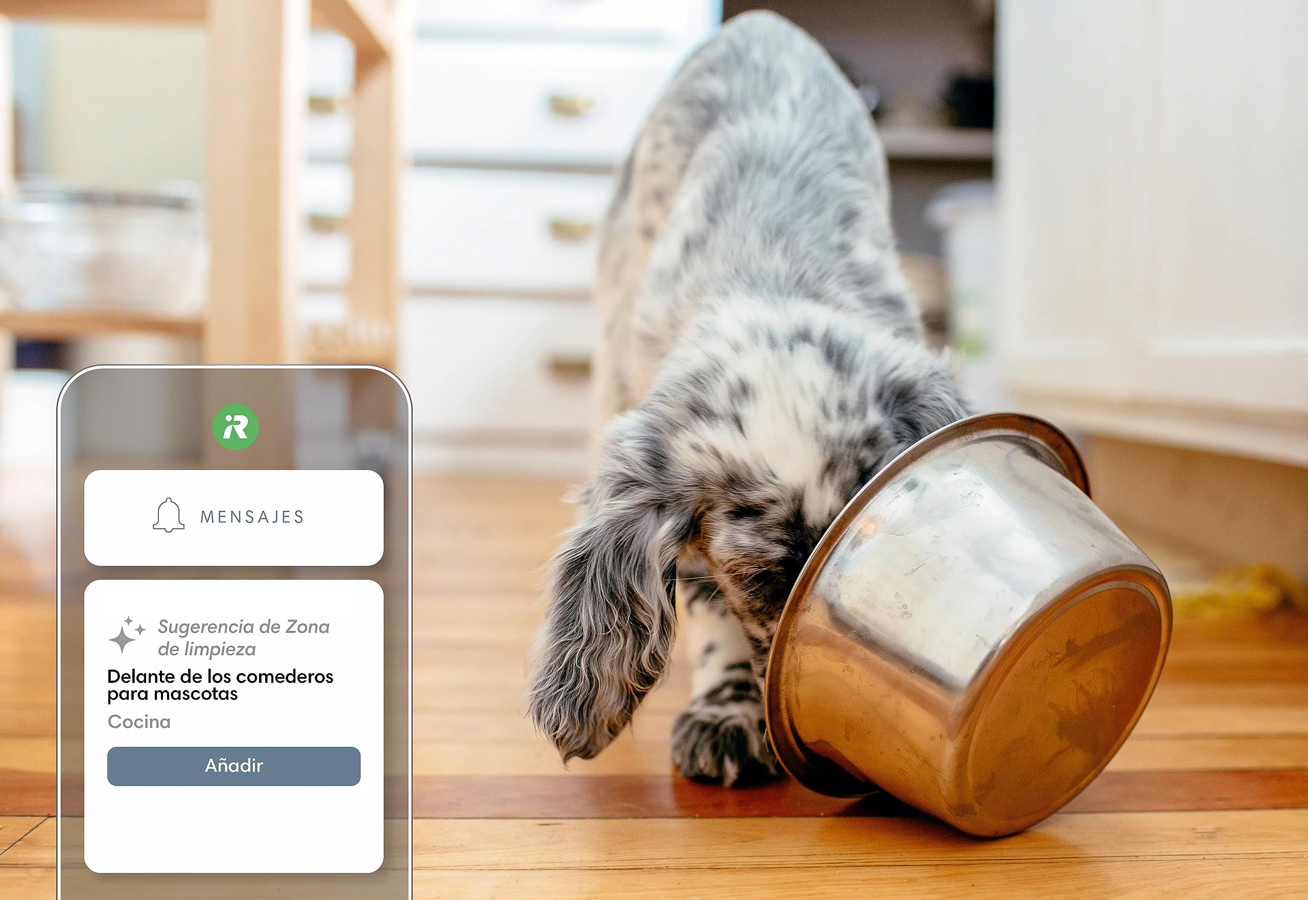 iRobot Robot aspirador y friegasuelos con Wi-Fi Roomba Combo j7+ autovaciado automático - Paño elevable retráctil - Navegación inteligente - Reconocimiento objetos - recarga y reanuda