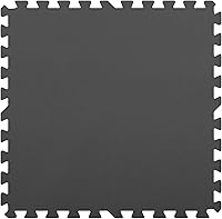 Vista 12 de IncStores Eco Soft+ baldosas de espuma (2 x 2 pies), tapetes para piso, para armar, con bordes extraíbles, negro